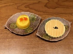 Mango jelly and corrugate shape cookie