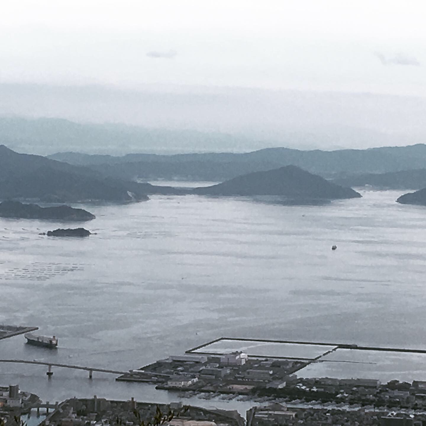 View of Setouchi Inland Sea