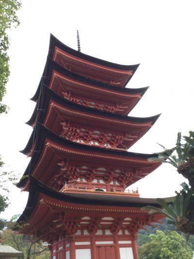 Five storied Pagoda, Miyajima, Japan