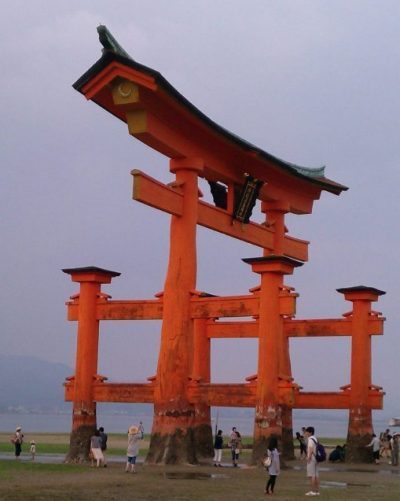 Great Torii gate. Miyajima, Japan